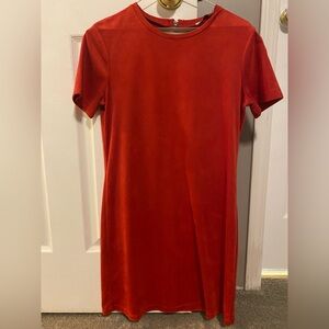 Zara - Vibrant Red Midi Dress